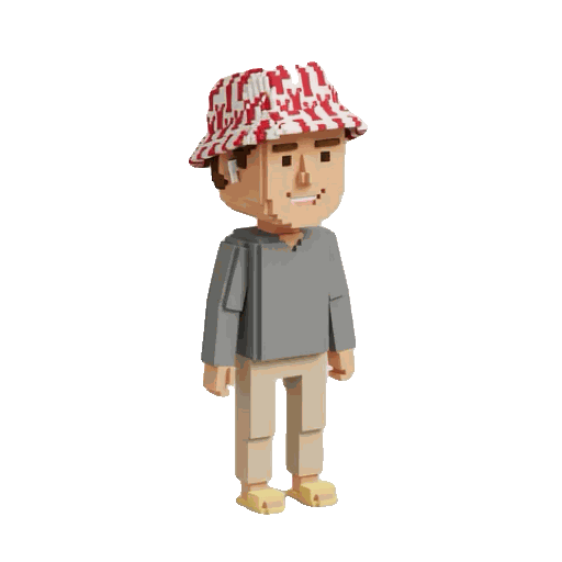 A Mini Me avatar waving